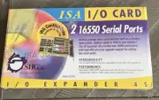 SIIG ISA I/O Card 16550 Serial Port Expander New Vintage Model 1O1813