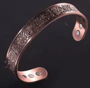 TREE OF LIFE with PHOENIX Magnetic Therapy BRACELET - Pure Copper - ADJUSTABLE