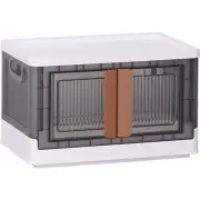 New 8.45-Gallon Folding Storage Cabinet – 2 or 4-Pack with Dual-Opening Gift
