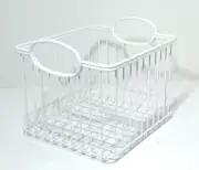 Small Wire Stackable Kids' Storage Basket White - Pillowfort