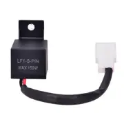 LED Flasher Relay 2-Pin FIX Motorcycle Turn Signal Bulbs Hyper Flash
