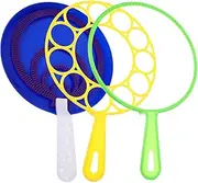 GARIOUANS 1Set Bubble Ring Kit of Bubble Wands for Outdoor Bubble Making Tools for Seaside Fun and Parties Random Colors