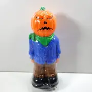 General Foam Plastics Halloween Pimpkin Head Light Topper Blow Molds 9.5" New
