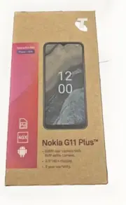 Telstra Nokia G11 PLUS Blue 4GX VoLTE 6.5" HD, 64GB, 50MP, Android Express Post