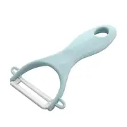 Ceramic Vegetable Peelers For Kitchen Manual Peeler With Non-slip Handle For Veggie Potato Carrot Apples Orange Blue