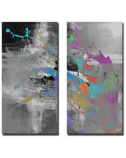 Ready2HangArt Inkd XXXVIII Wrapped Canvas Wall Art by Tristan Scott