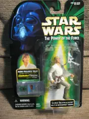 StarWars Luke Skywalker with T-16 Skyhopper "The Power of the Force 3 3/4 figure