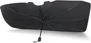 Car Windshield Sun Shade Umbrella 360° Rotation Foldable Front Windscreen Sun Shade Protector 57x31 Inch Universal Windshield Sunshade Umbrella Block Cover for Cars Trucks SUVs