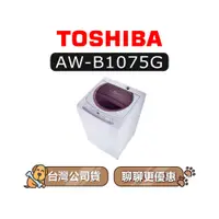 在飛比找蝦皮商城優惠-【可議】 TOSHIBA 東芝 AW-B1075G 10kg