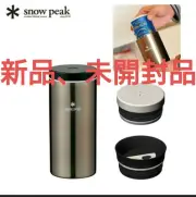 Snow Peak System Bottle 350 Dark Silver Japan Free Ship