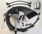 Small FEMALE Cap CORVETTE 396-454 Tach Drive HEI Distributor + 60K Coil + Wires