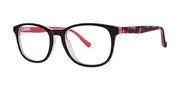 Kensie Dilemma Black Fuchsia Women’s Glasses Black Size 46 - Private Health Rebate - Blue Light Block Available