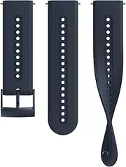 Replacement Strap 24mm ATH7 SILICONE STRAP GRANITE BLUE S+M for Suunto9, Suunto7, Spartan Series