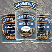 HAMMERITE DIRECT TO RUST HAMMER FINISH METAL PAINT COLOURS 750ML