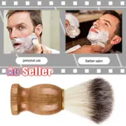 Wood Handle Shaving Brush Face Badger Beard Bristle Shave Natural Hair Gift