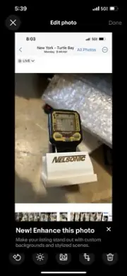 Working Mint Nintendo Black Legend Of Zelda Game Watch In Nelsonic Display Box