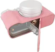 xinyee Portable Camera Protective Case Retro Style Camera Case Carry Bag Opening Bottom Design with Shoulder Strap Replacement for Fujifilm X100VI Camera