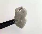 Natural Holey Beach Rock Hag Stone Fairy Wish Adder Mystical Magical Luck USA #N