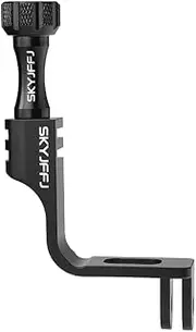 SKYJFFJ 90 Degree Aluminum Vertical Bracket Adapter Elbow Adapter for GoPro Hero9/10 Black