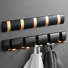 Coat Hooks Rack Wall Mounted Clothes Hanger Towel Rack For Bathroom Hallway.
