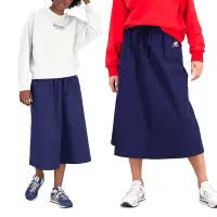 在飛比找Yahoo奇摩購物中心優惠-New Balance 女款 深藍色 鬆緊抽繩 顯瘦 A字 