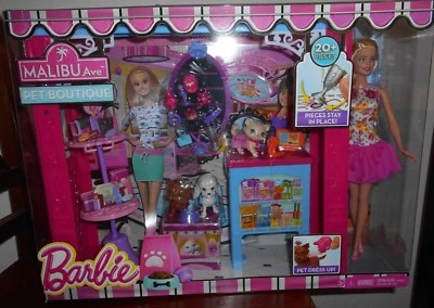 BARBIE...MALIBU AVE. PET BOUTIQUE......NEW.......NRFB