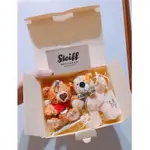 『現貨』【STEIFF德國金耳釦泰迪熊】KNOPF KEYRING & TEDDY BEAR KEYRING(經典吊飾)