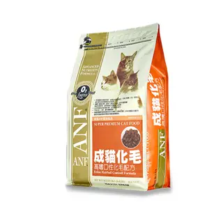 ANF 愛恩富 成貓化毛配方 貓糧 3kg 2包