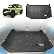 AUSGO 3D Cargo Mat Compatible with Suzuki Jimny 3Door 2018-Onwards, All-Weather Heavy Duty Boot Liner Luggage Tray Trunk Mat