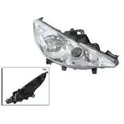 Sterling Headlight to suit Peugeot 207 02/2007 to 10/2009 - PG27-HEL-02R