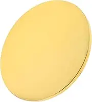 BIUDECO Foil Cake Round Cake Plate for Easy Transportation Lightweight Portable Dessert Moving for Home Parties and Bakeries