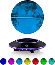 Multi-Colors Changing Magnetic Levitation Floating World Globe Lamp Levitating Globe Desk Lamp Night Lights for Friends Birthday Gifts