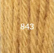 Appleton Tapestry Wool - 11 Yd Skein - Heraldic Gold Color 843