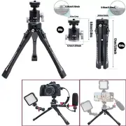 Camera Tripod Hand Vlog Grip Cold Shoe PTZ Phone Live Shooting Desktop Tripods