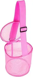 OFFIGAM 1Pc Large Breathable Mesh Beach Bag for Versatile Seashell Storage Pouch for Travel Picnics Camping and Design for Organizing Beach Essentials
