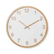 [James Lane] Sienna Wall Clock White - 60cm x 5cm