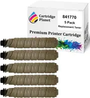 5 Pack Compatible Toner Cartridge for Ricoh 841770 TYPE-MP2501S for Ricoh Aficio MP 2001SP MP 2501