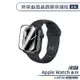 【gor】適用Apple Watch 4-6代/SE 熱彎曲面晶鋼膜保護貼40-44mm(2入) 手錶保護貼 保護膜