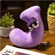 Luminous Alphabet Lore Plush Toy Soft Stuffed Pillow Glowing Colorful English J