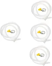 MUCKLILY Pcs Meter Drain Hose Extension for Washing Machine Flexible Tubing Water Inlet Hose Air Conditioner Drain Semi-Automatic Washer Inlet
