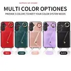 For Samsung Galaxy A55 5G USA, Litchi - grain Dual - brackets Case, Trendy Look