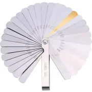 Stainless Steel Feeler Gauge Dual Marked Metric and Imperial Measuring Tool(0.04
