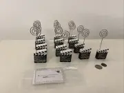Movie Clapper board menu/ name place card holder Set Of 13