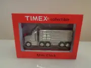 NEW IN BOX TIMEX COLLECTIBLE MINI MAC TRUCK WITH MINI CLOCK