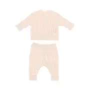 [RALPH LAUREN] RALPH LAUREN Cable knit two-piece set Kids 12M 12M Pink