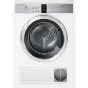 Fisher & Paykel 7kg Series 5 Vented Dryer, Auto Sensing, Full Reverse Tumbling. DE7060G2