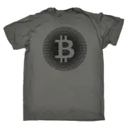 Bitcoin Logo Crypto Currency - Mens Funny Novelty T-Shirt Tee T Shirt Tshirts