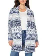Liverpool Los Angeles Open Front Mixed Print Cardigan