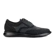 Cole Haan Men's 2.ZeroGrand Black/Ivory Oxfords Dress Shoes C27563