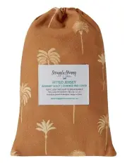 [Snuggle Hunny] Organic Bassinet Sheet/Change Pad Cover in Bronze